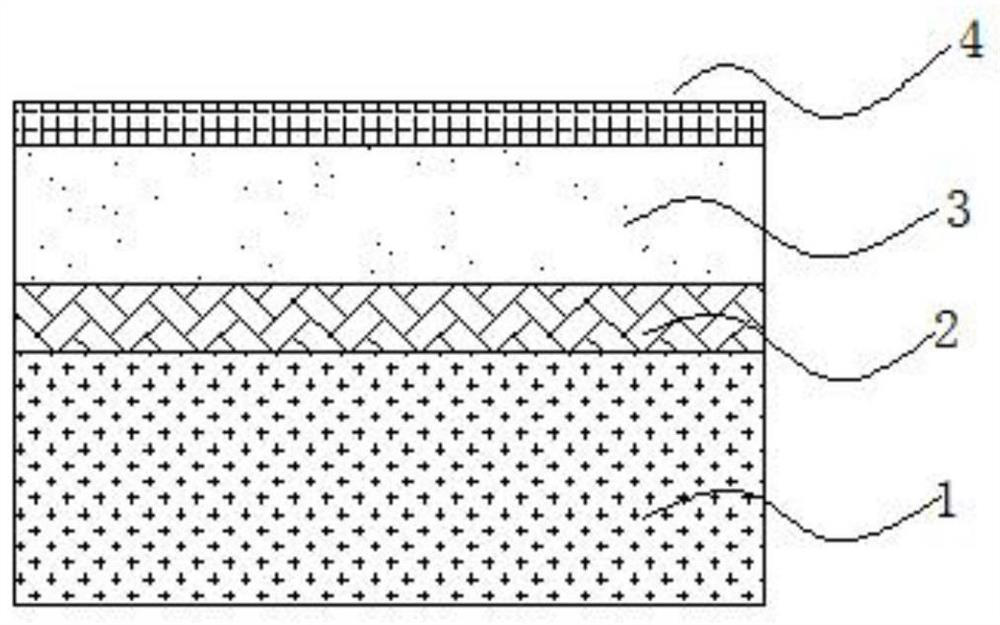 Adhesive for clay print drawing and clay print drawing method