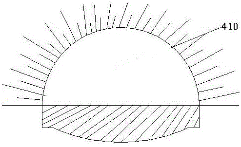 Sectional grouting construction method for karst tunnel water leakage