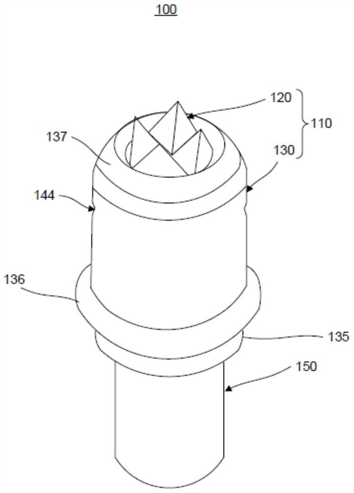 Contact pin and socket