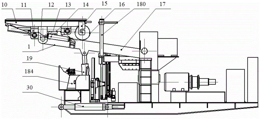 A pressurized self-moving excavation unit and a pressurized self-moving method