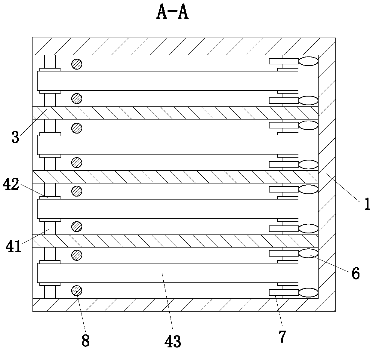 A pcb circuit board transportation platform