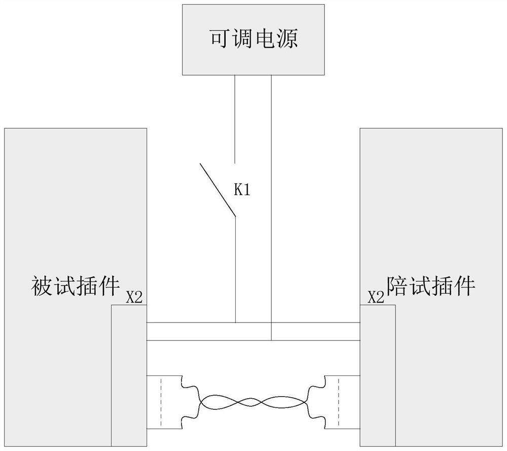 A detection device used for monitoring and recording plug-ins