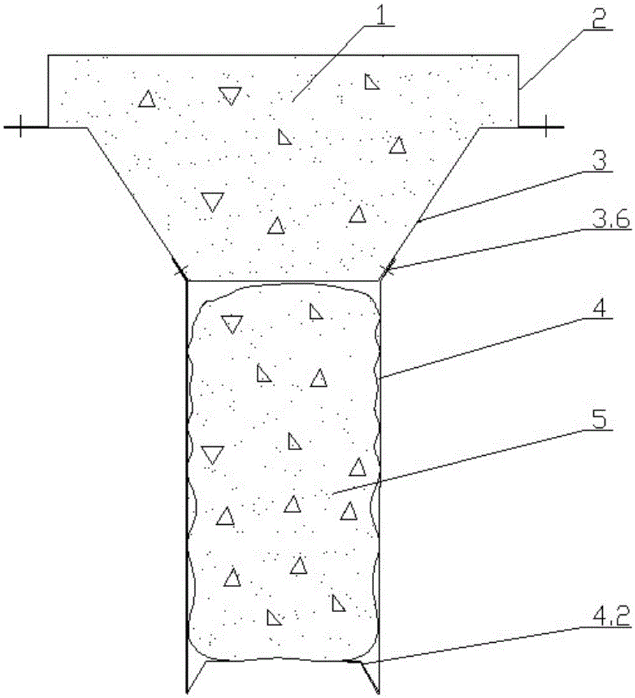 Ladle casting combined drainage device and method of manufacture and use