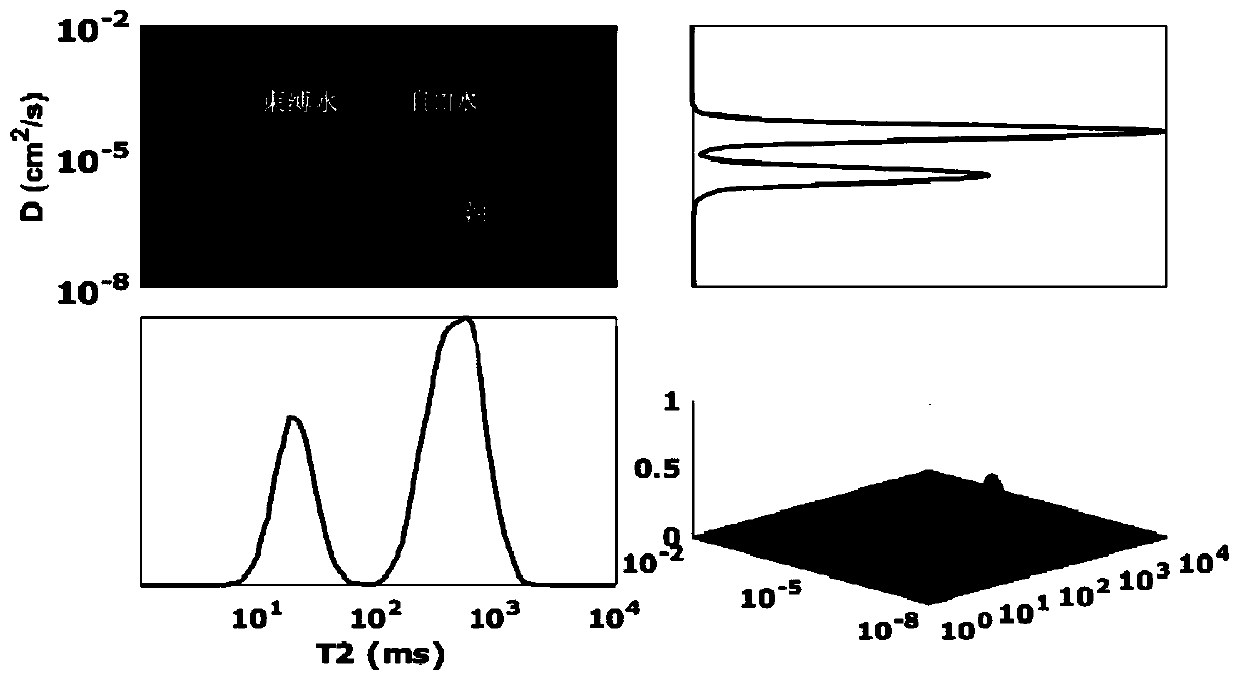 Two-dimensional nuclear magnetic resonance rapid inversion algorithm based on LSQR-RSVD