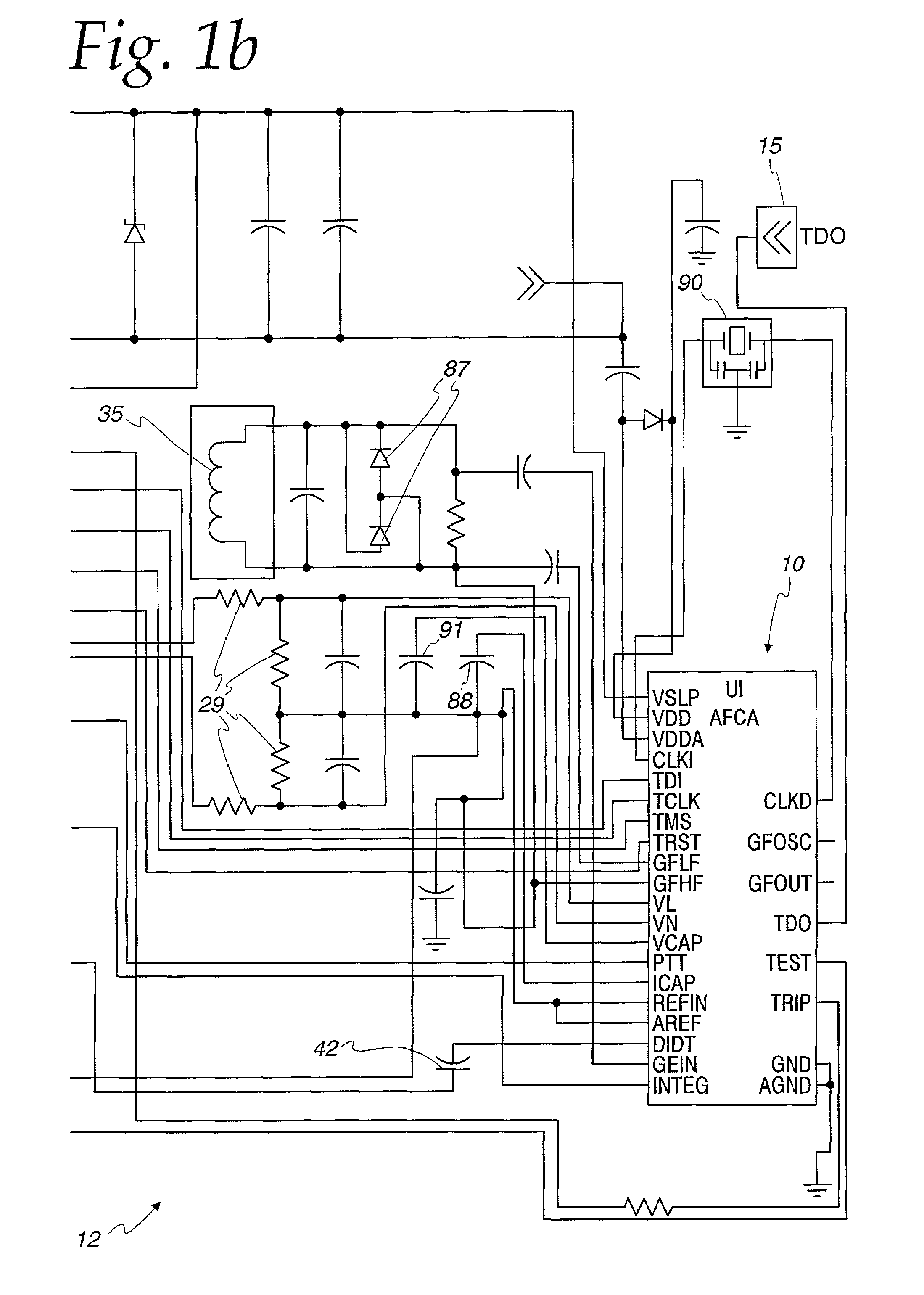 Arc detection using load recognition, harmonic content and broadband noise