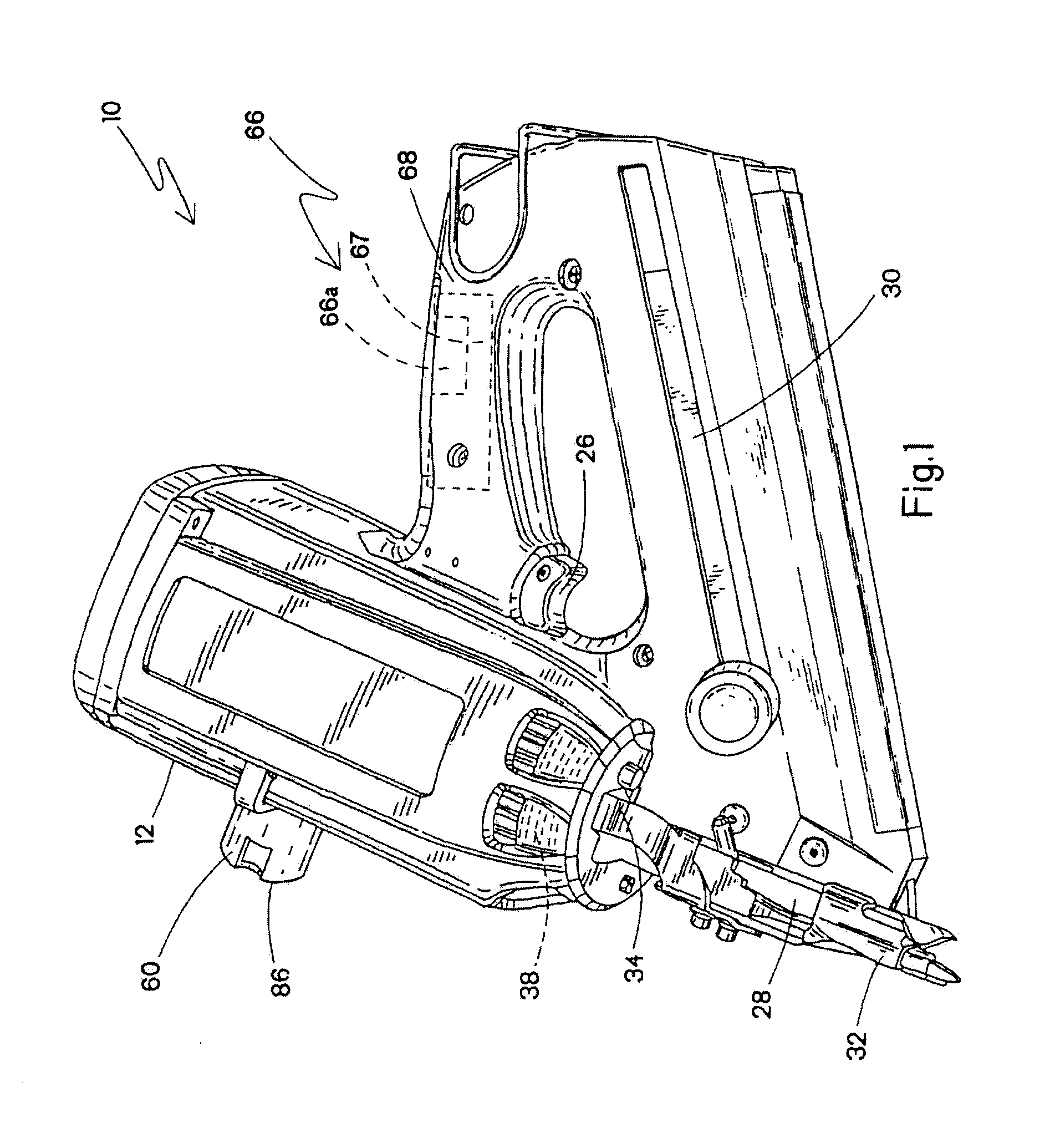 Combustion chamber distance control for combustion-powered fastener-driving tool