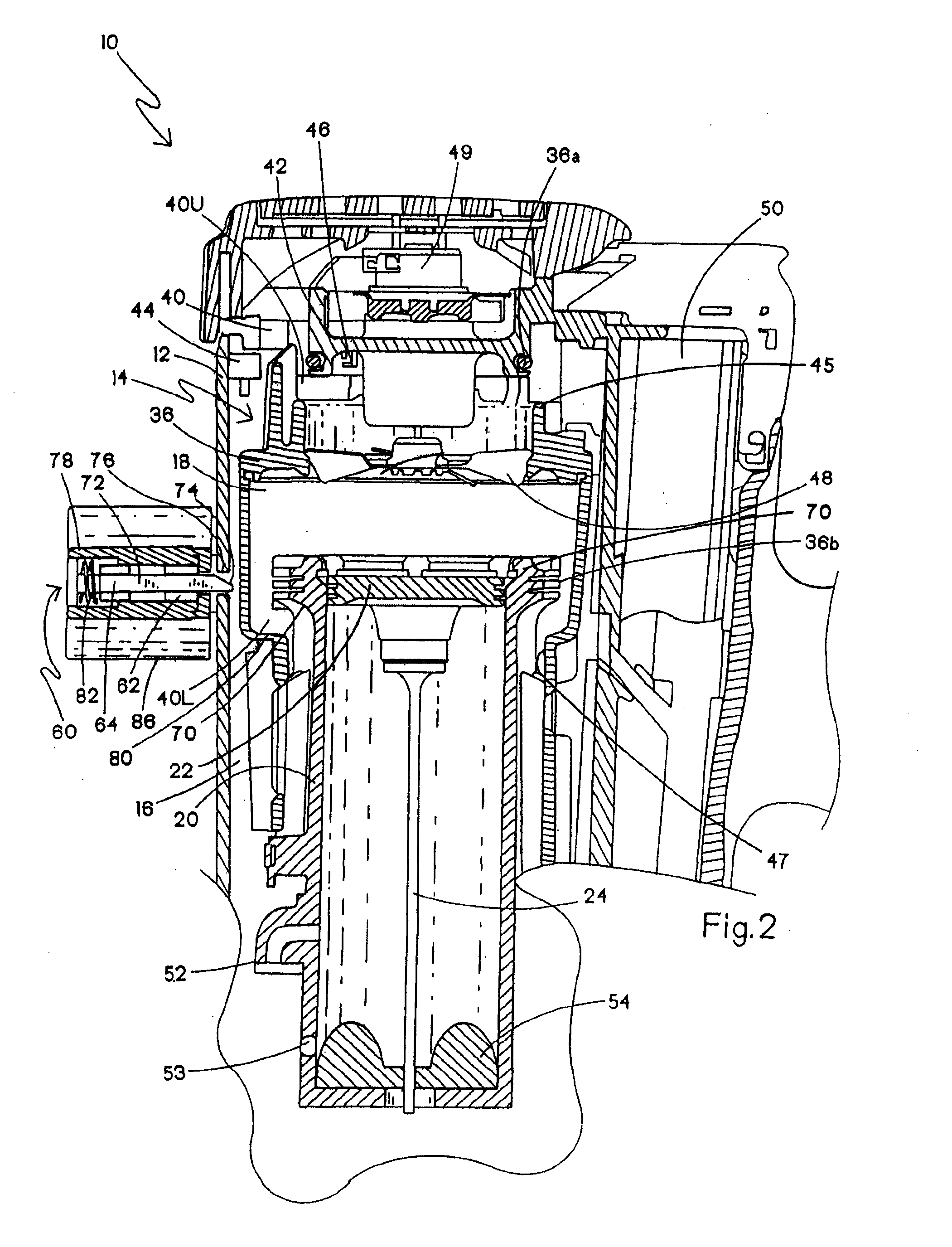 Combustion chamber distance control for combustion-powered fastener-driving tool