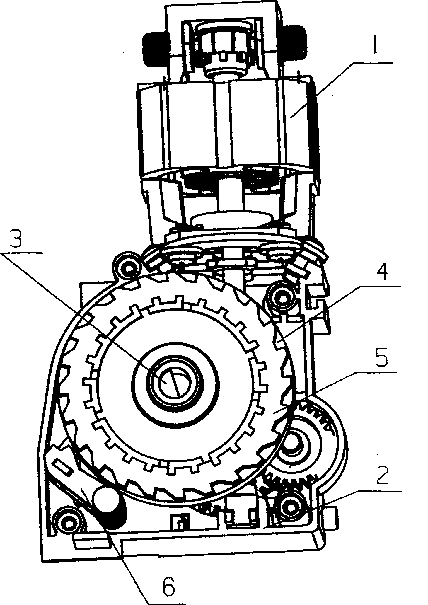 Electric operation mechanism for intelligent breaker