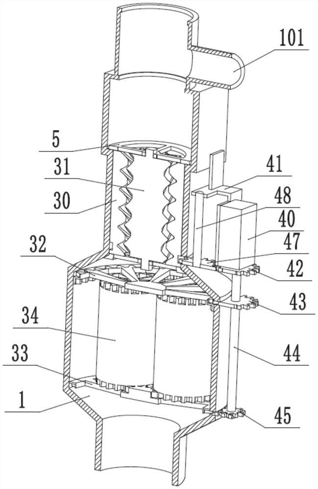 Automatic garbage crushing equipment