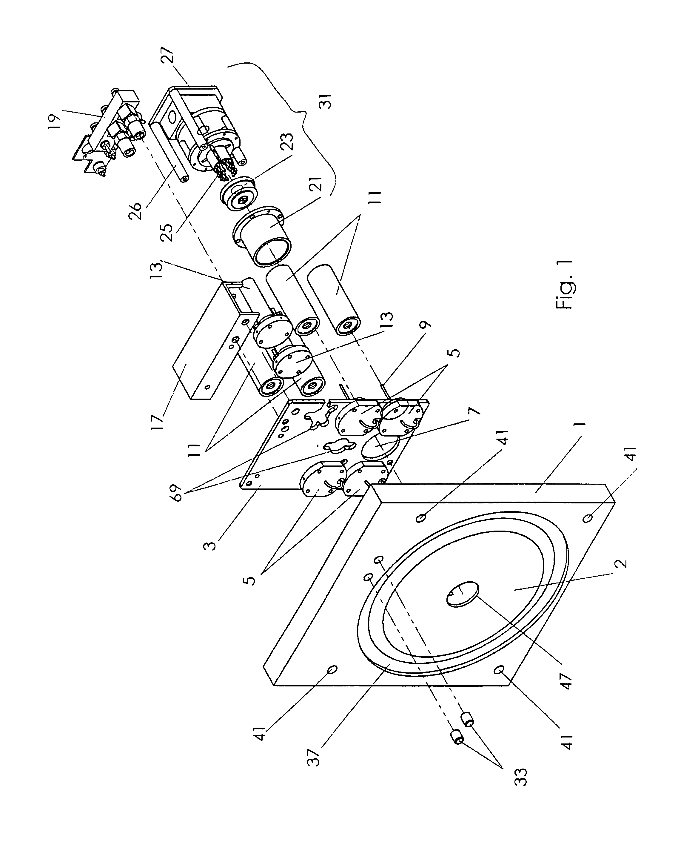 Automatic mercury probe for use with a semiconductor wafer