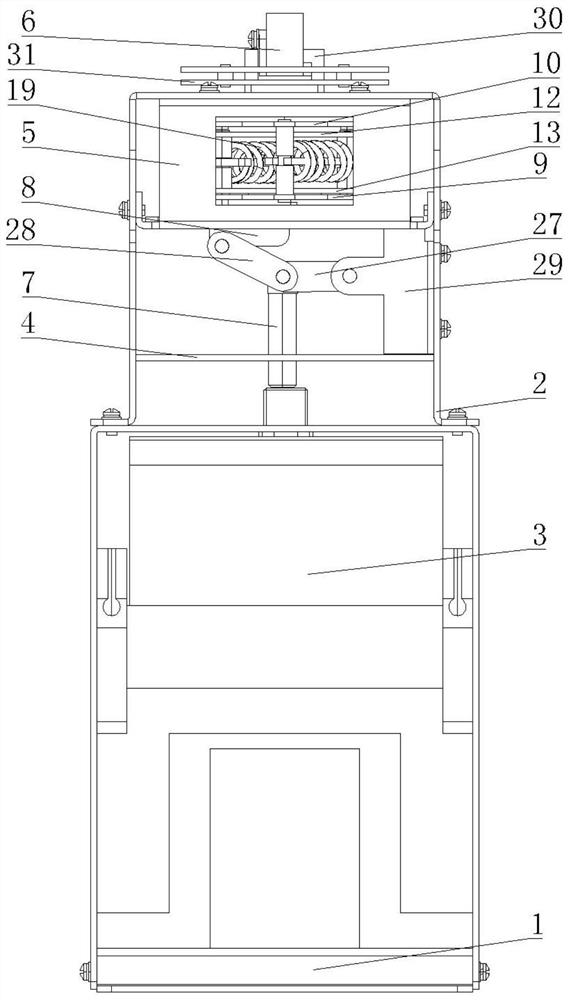 Mechanical emergency starting device of contactor