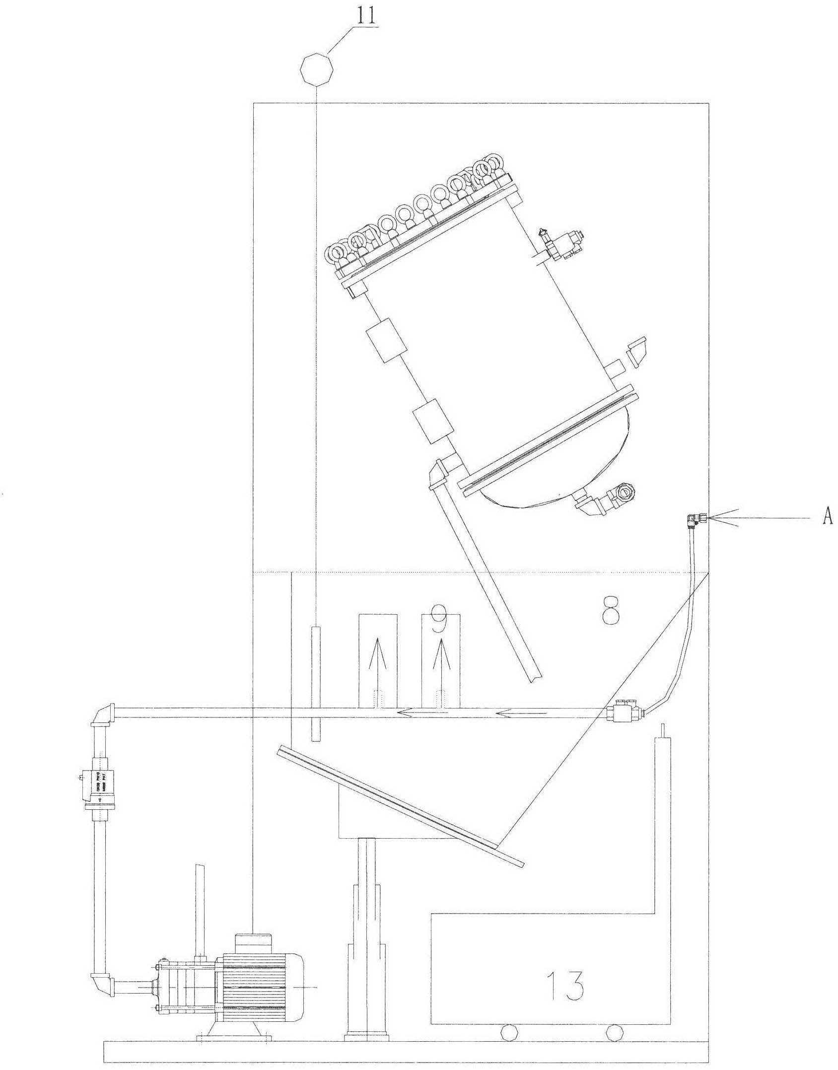 Modular constant-temperature multi-filter cylinder oil mist purifying and deslagging filtration system