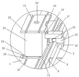 Automatic feeding device for pig breeding