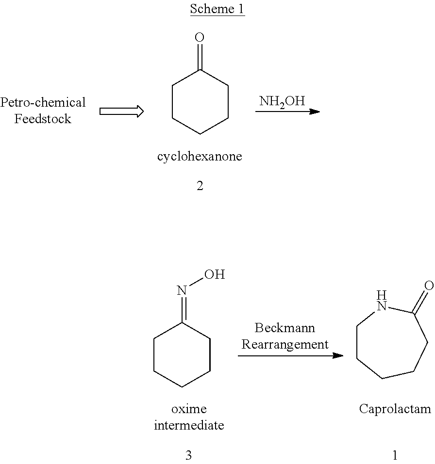 Process for preparing caprolactam and polyamides therefrom