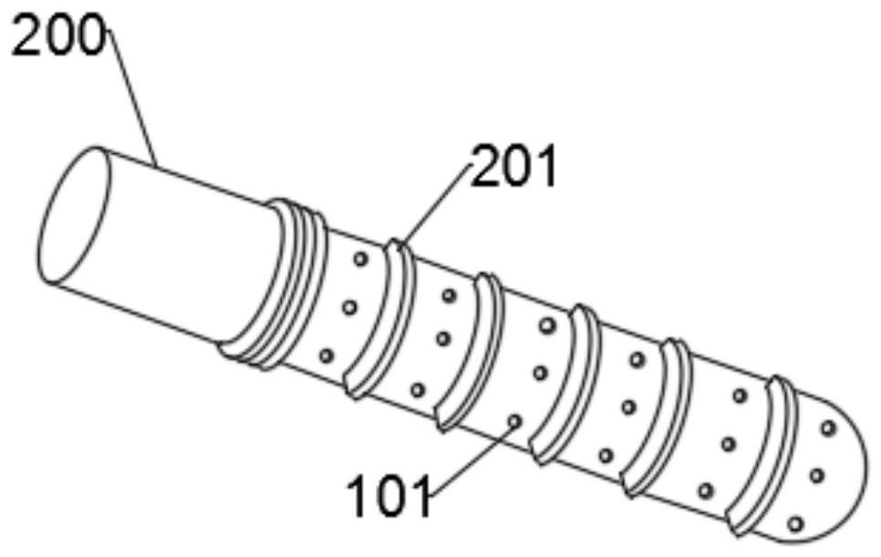 A gynecological clinical washing applicator