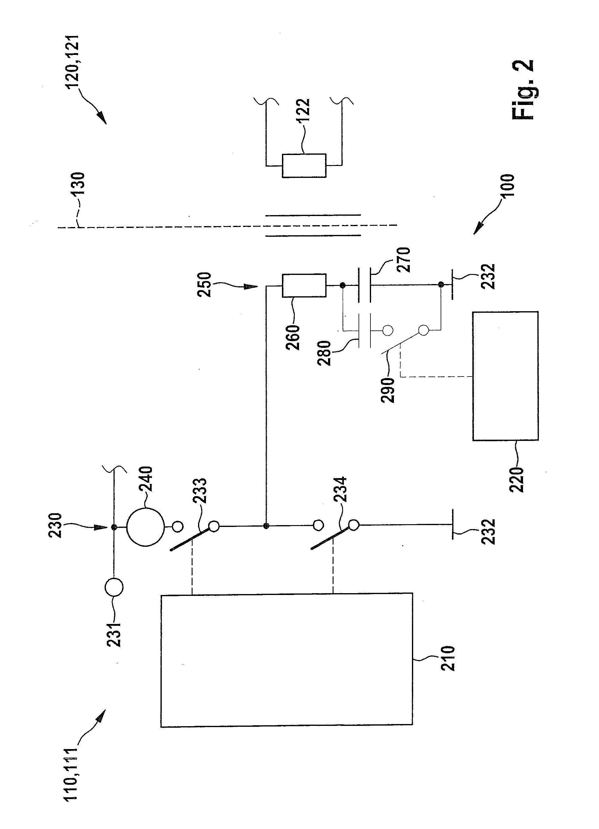 Device and method for inductive power transmission