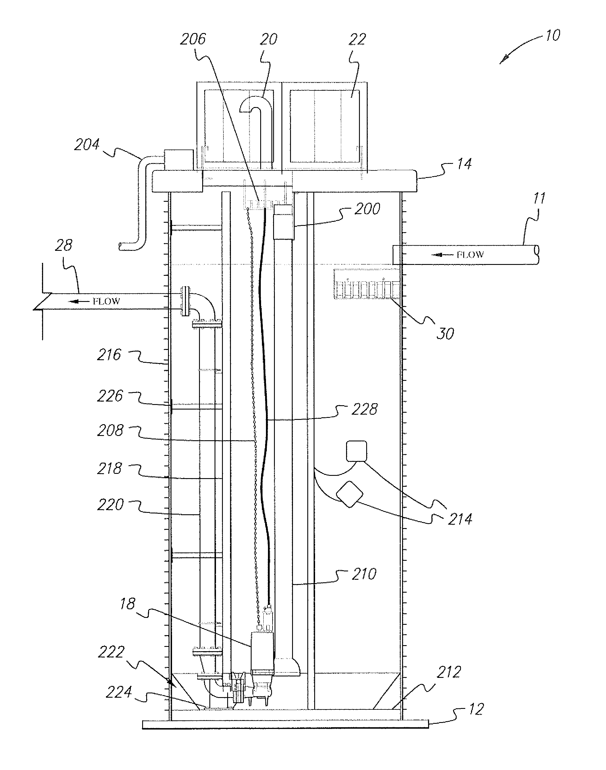 Portable steel-reinforced HDPE pump station