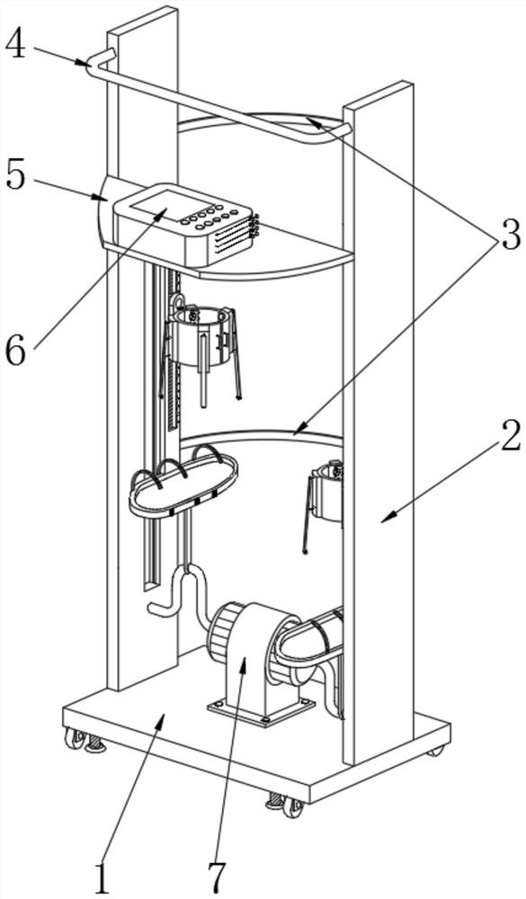 Leg orthopedic training method based on medical rehabilitation therapy