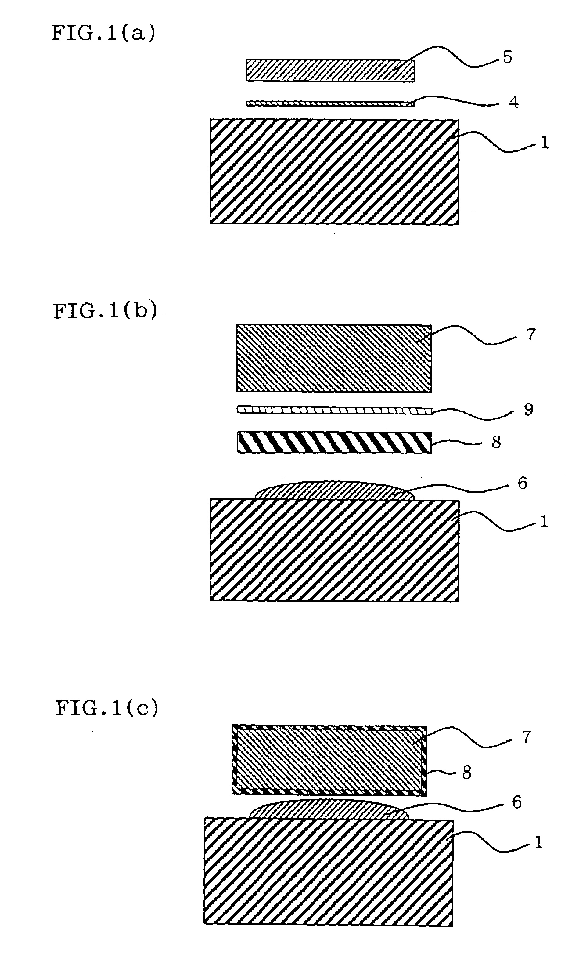 Bonded member comprising different materials and production method thereof