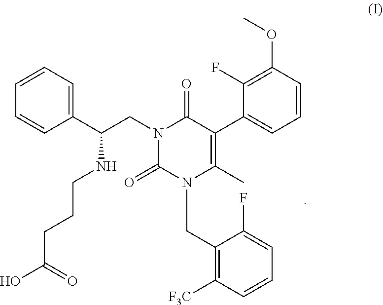 Amorphous solid dispersion of an orally available gonadotropin-releasing hormone receptor antagonist