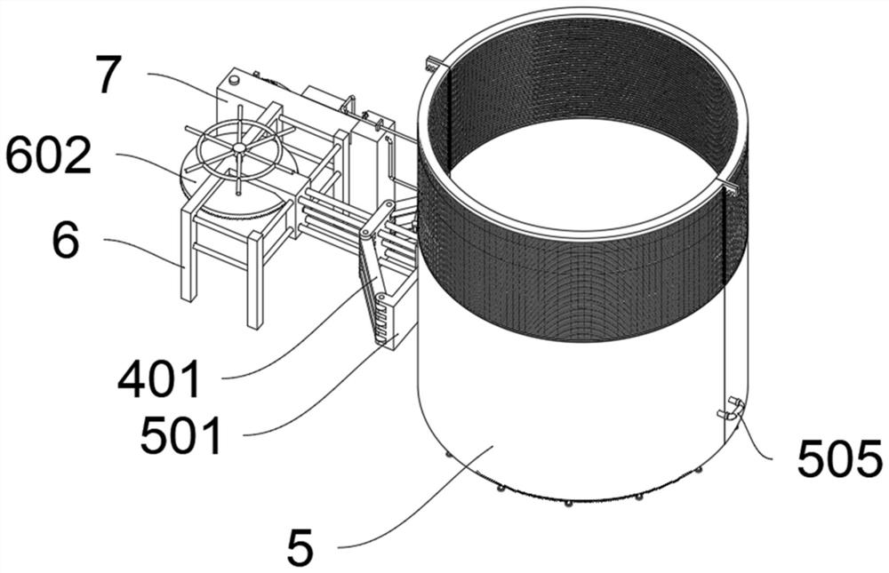 A concrete curing temperature automatic monitoring and insulation structure