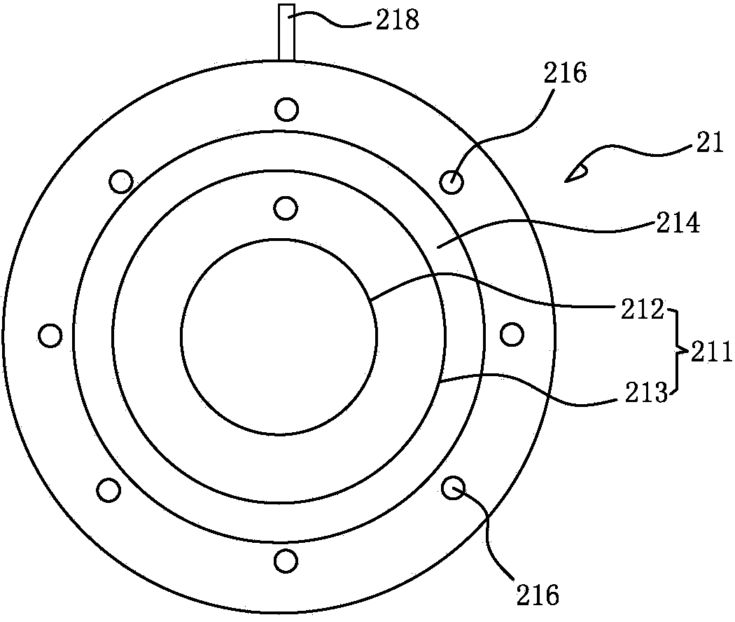 Dual sealing structure for ultra high temperature double-layer water cooling quartz tube vacuum chamber