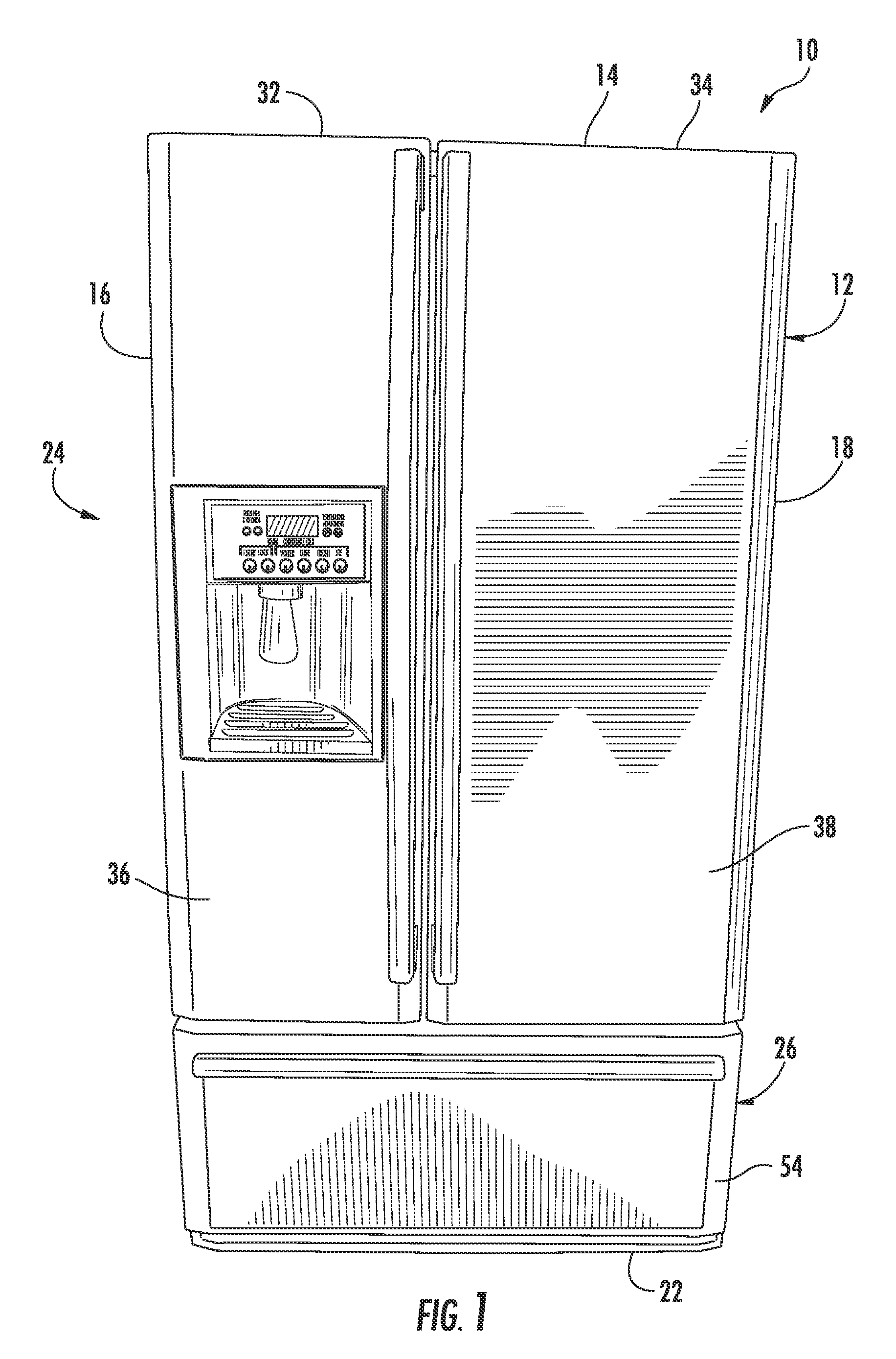 Refrigerator having compartment capable of converting between refrigeration and freezing temperatures