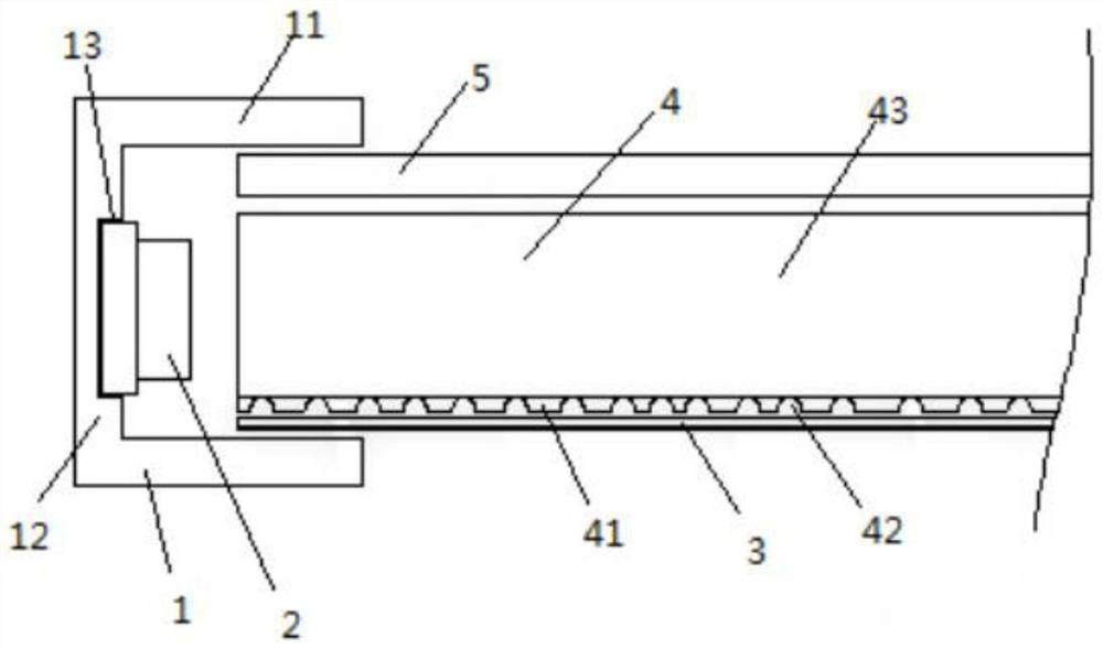 A color-changing luminescent panel light