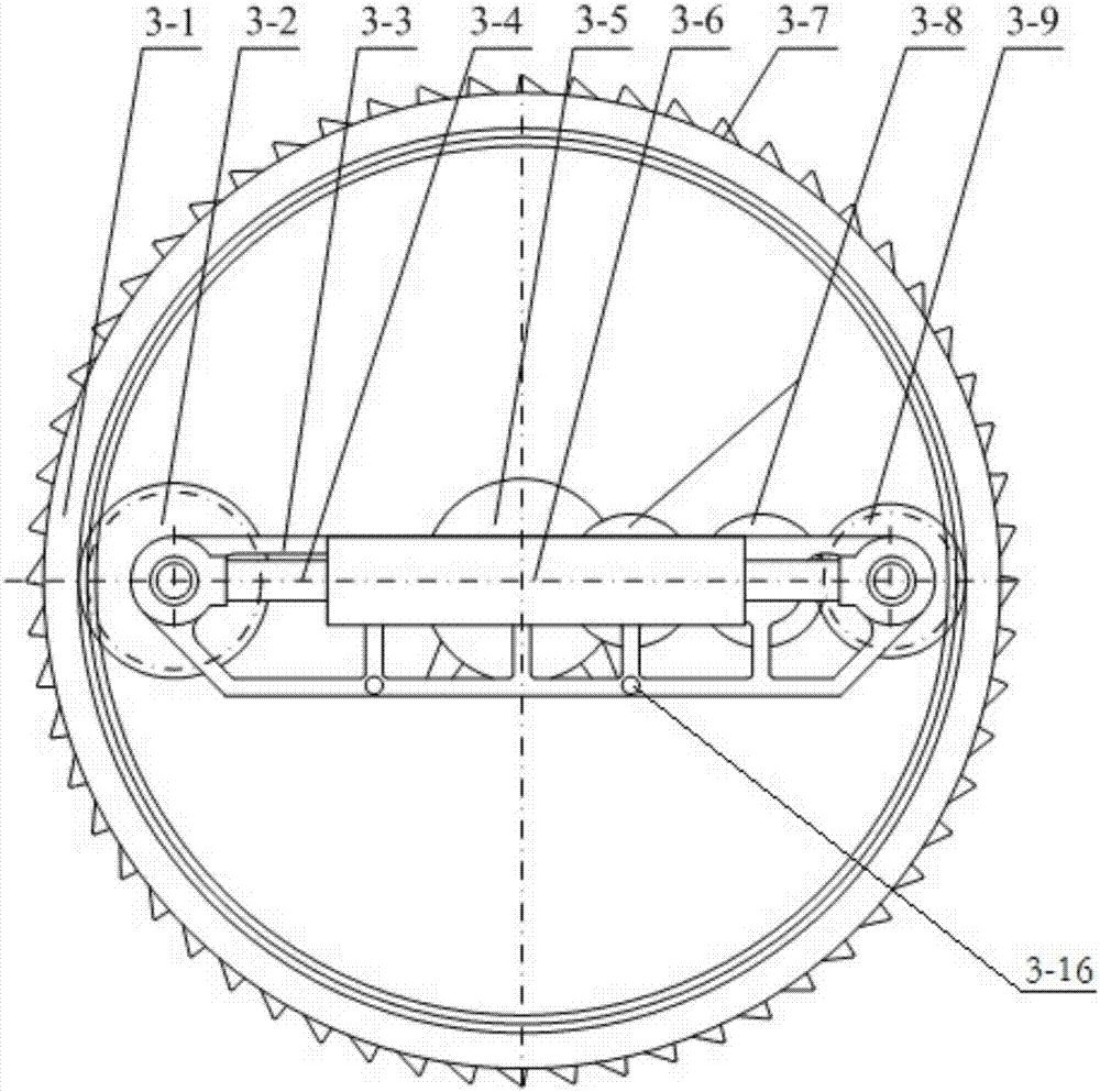 Coal gangue roller crusher in the type of built-in motor