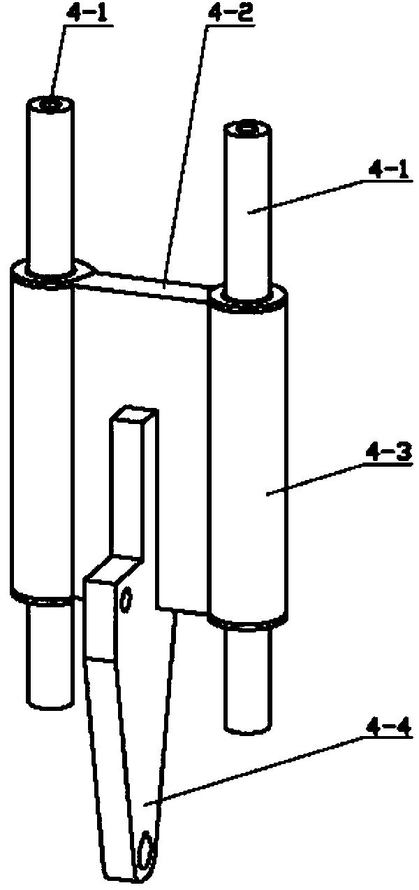 Independent guide mechanism used for road-rail motor tractor