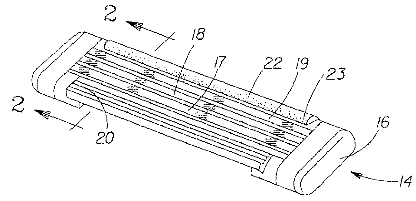 Razor Cartridge with Skin Engaging Member