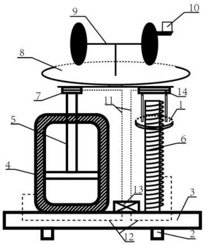 Six-degree-of-freedom space microgravity simulation device and control method