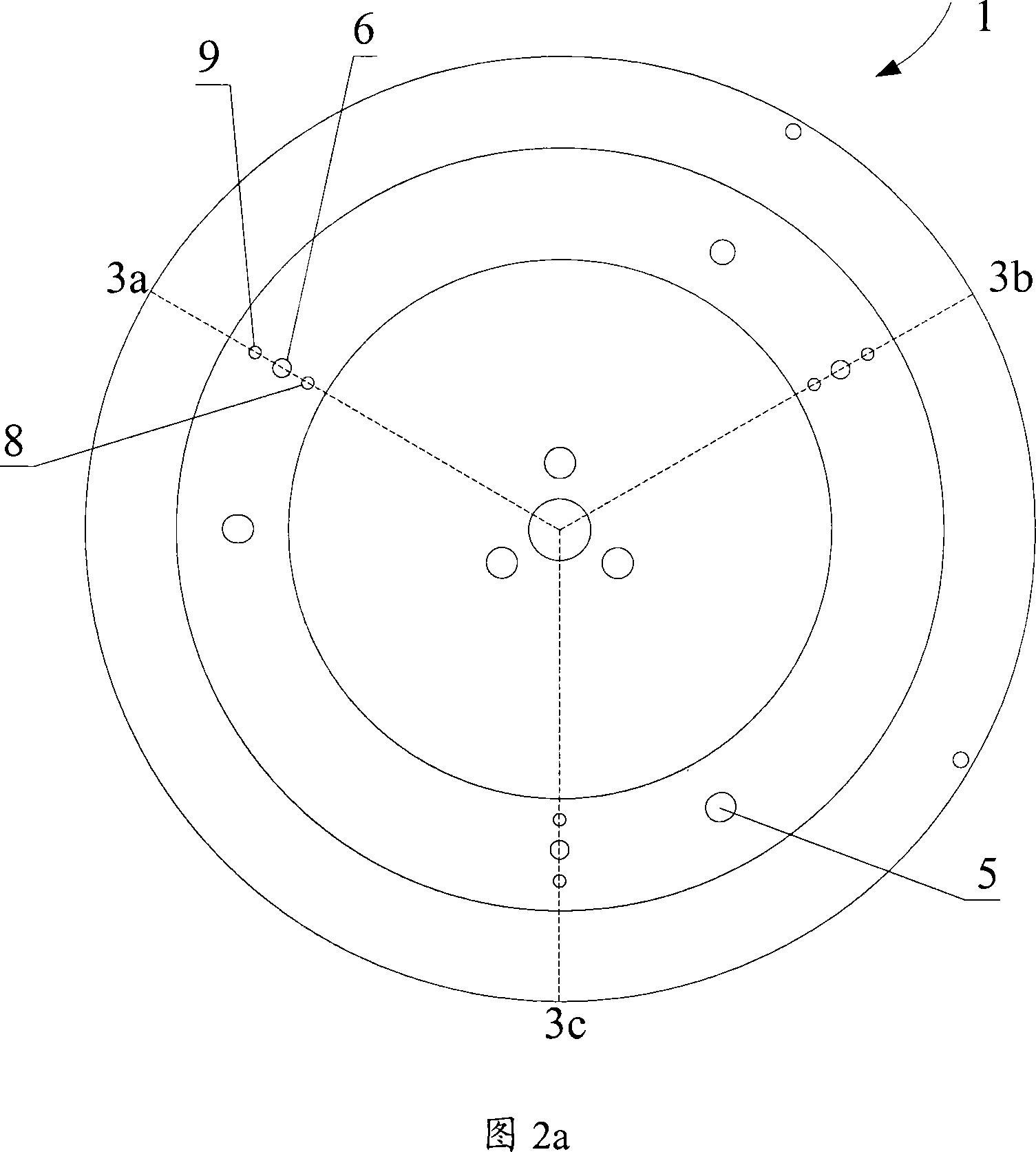 Silicon slice fixing part