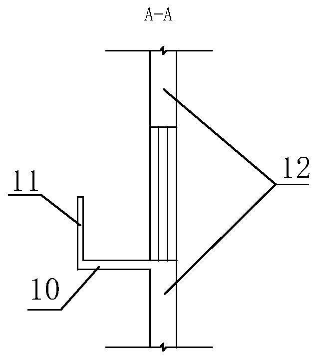 Hanging courtyard type building