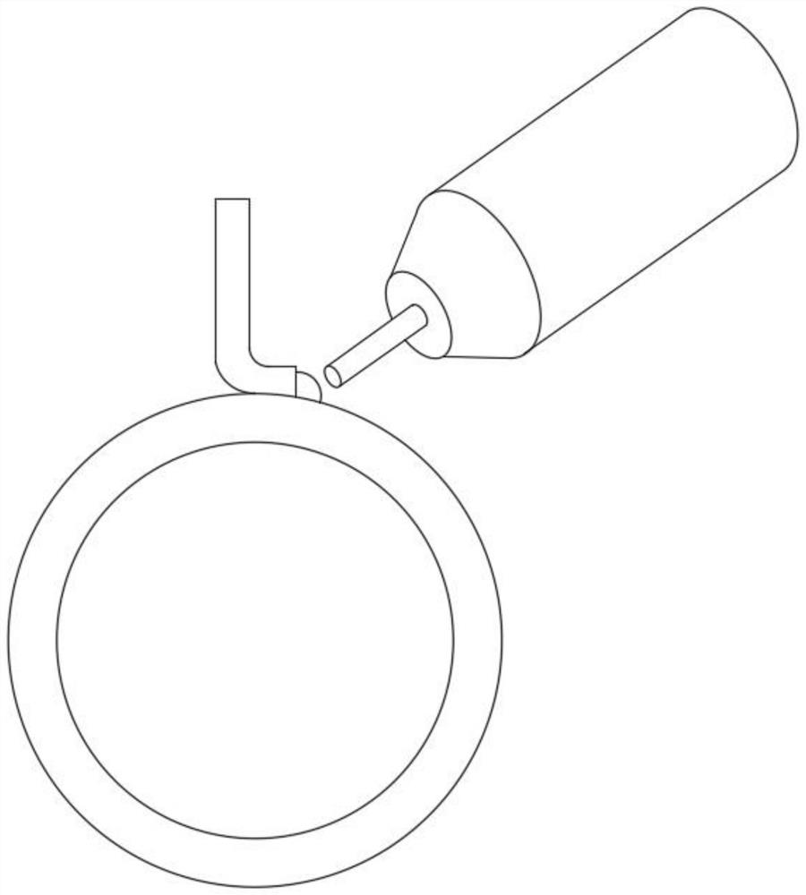 A kind of welding method of thin plate and thick plate