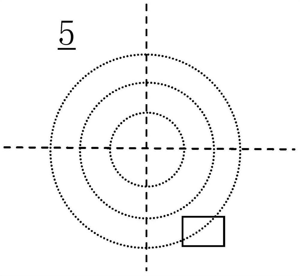 Tool coordinate system calibration method and calibration device for three-axis robotic arm