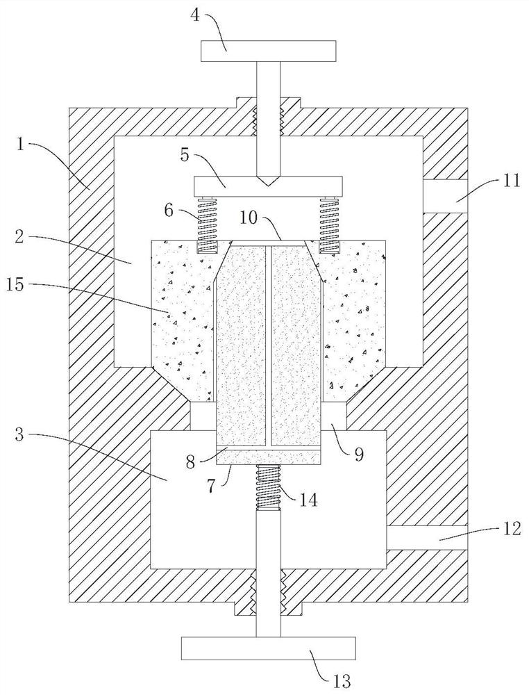 Two-way throttle valve and pantograph air supply control system formed by same