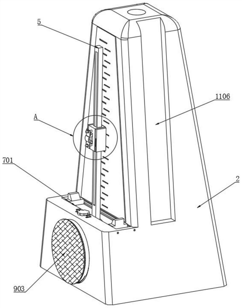 Basketball metronome based on dribbling training