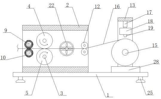 T8 carbon steel cold rolling production device