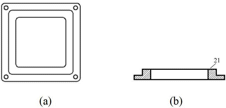 Vibration reduction testing device for chip type micro-gyroscope