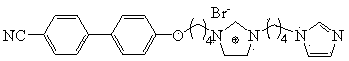 Quasi-solid electrolyte for solar cell based on double-imidazole type ionic crystal