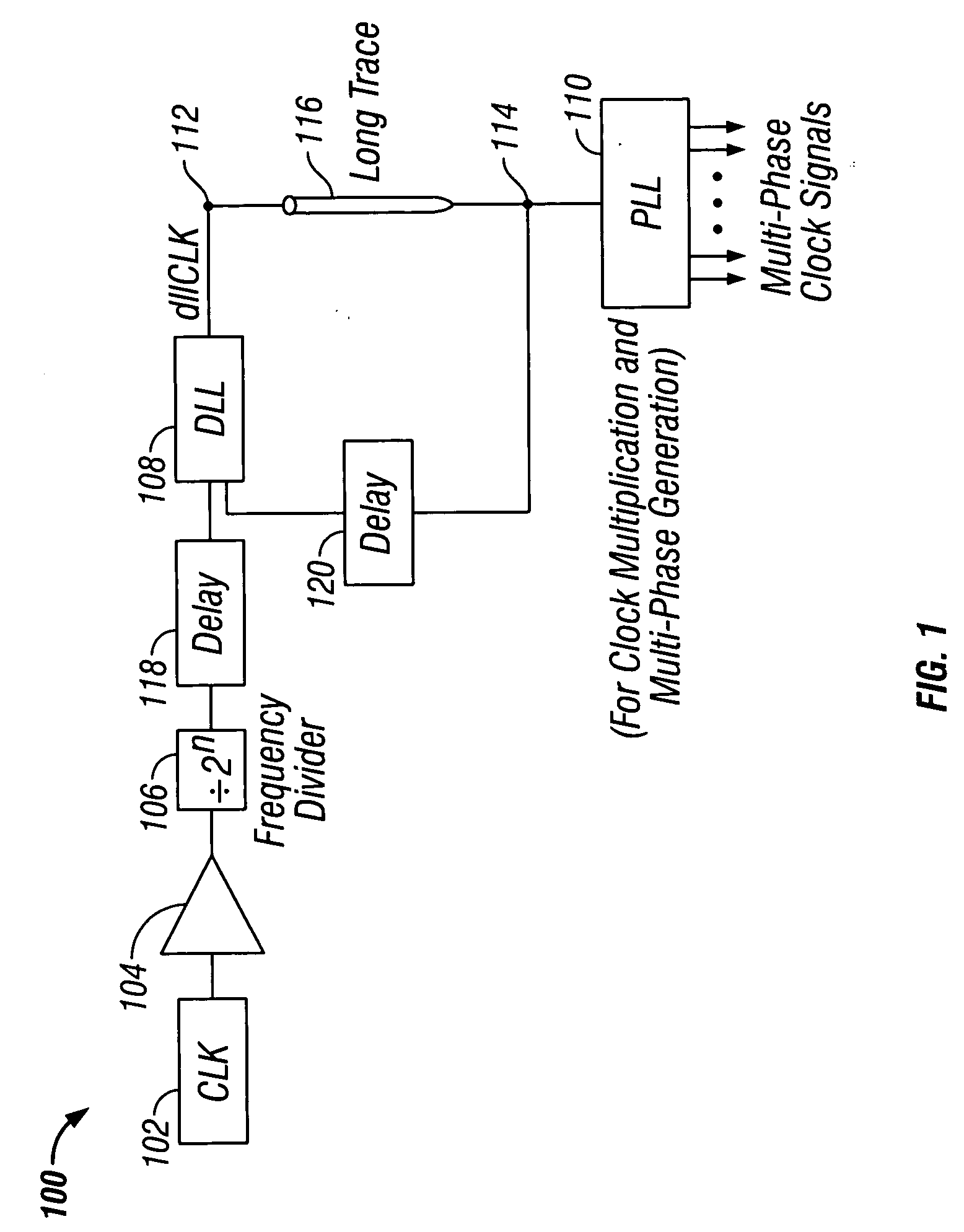 Clock signal distribution with reduced parasitic loading effects