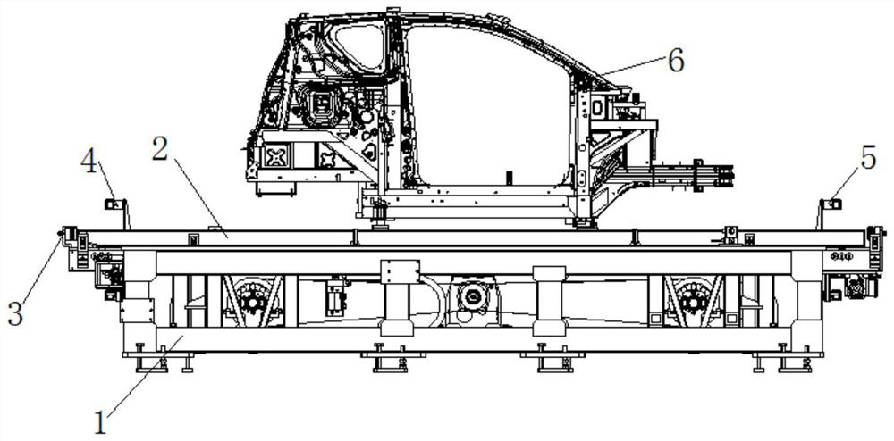 A tracking method for a station-level vehicle body tracking system