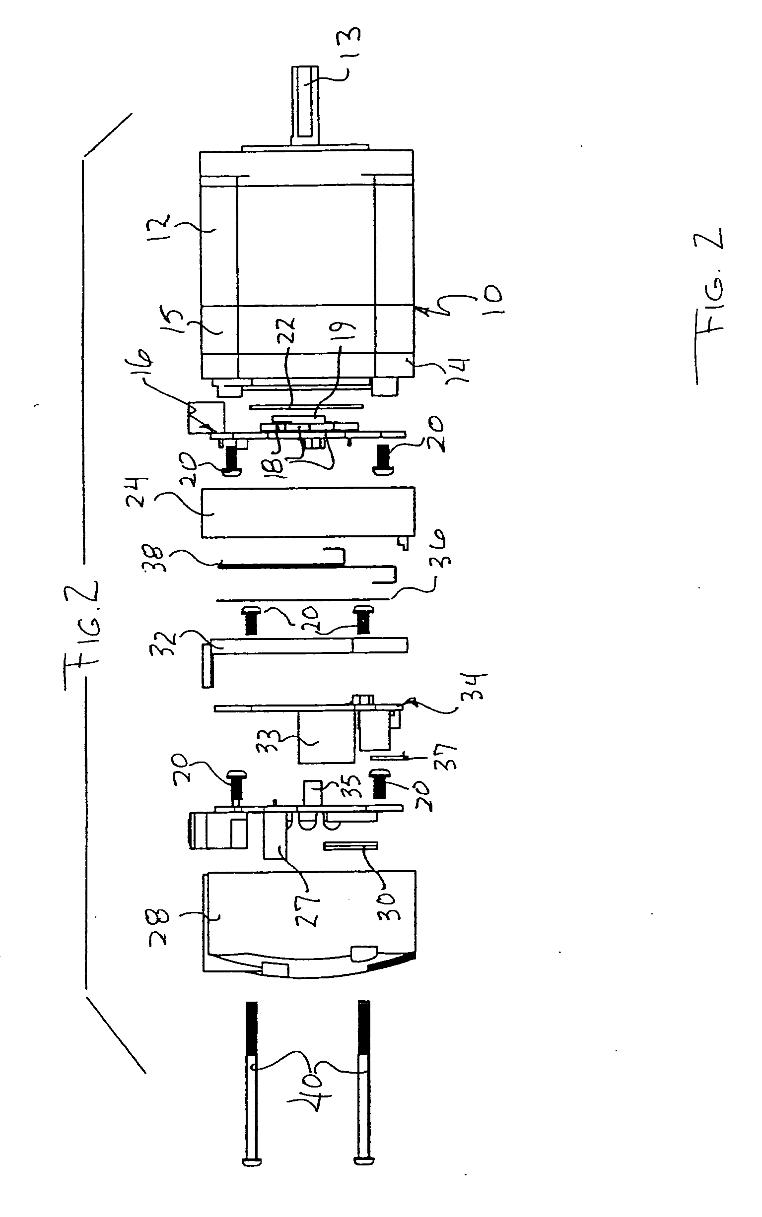 Integrated electric motor and drive, optimized for high-temperature operation