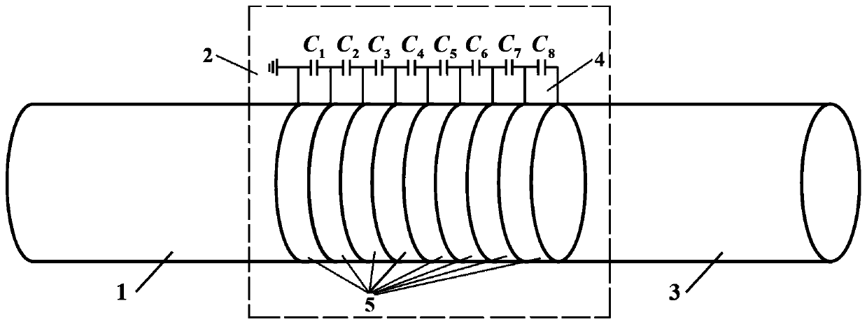 Adjustable gradient acoustic impedance matching layer