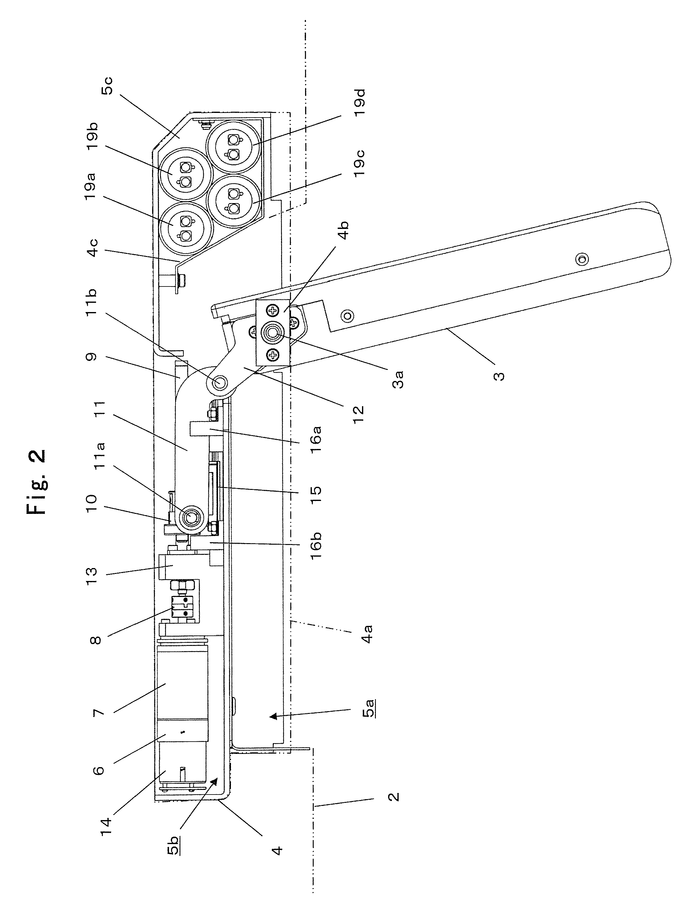 Pivoting display device used in aircraft