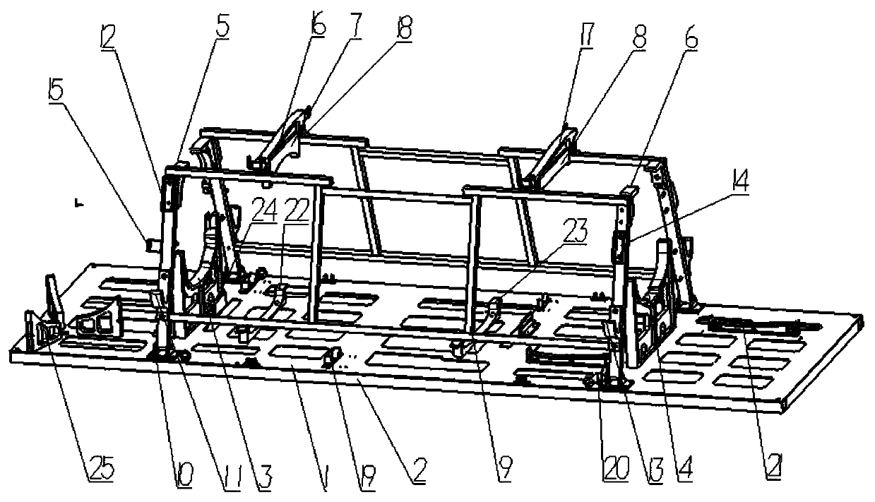 Small and medium-sized unmanned aerial vehicle package and transportation bracket and unmanned aerial vehicle assembling and disassembling method