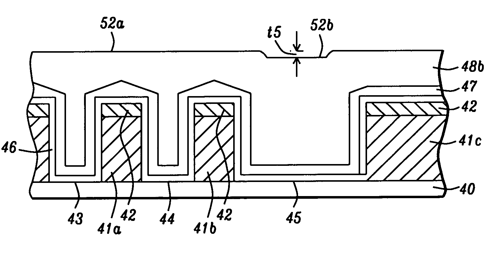 Novel shallow trench isolation method for reducing oxide thickness variations at different pattern densities