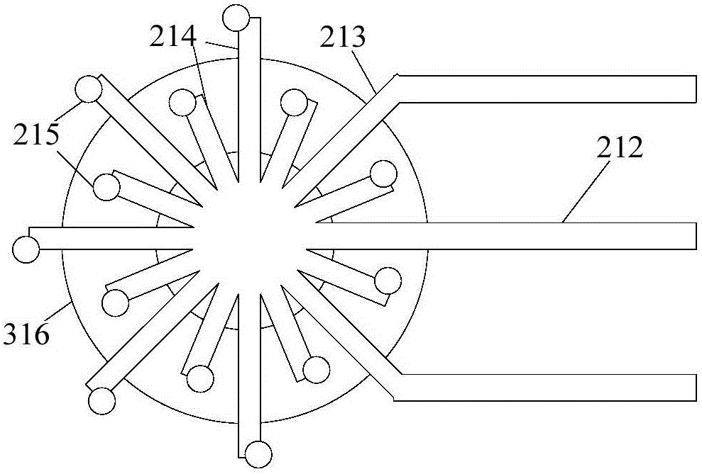 Underground nuclear power station cooling vertical shaft