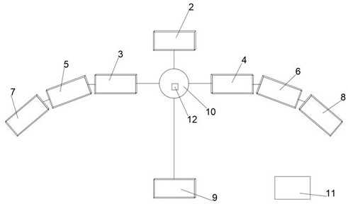 Motion capture system based on real bird flight and control method thereof